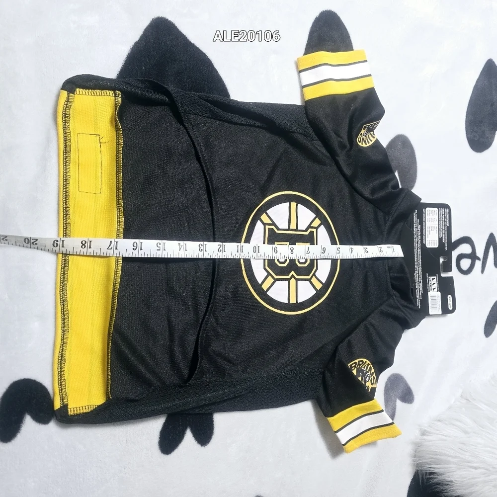 NHL Pet Apparel Boston Bruins Jersey - Size XL Black And Yellow New